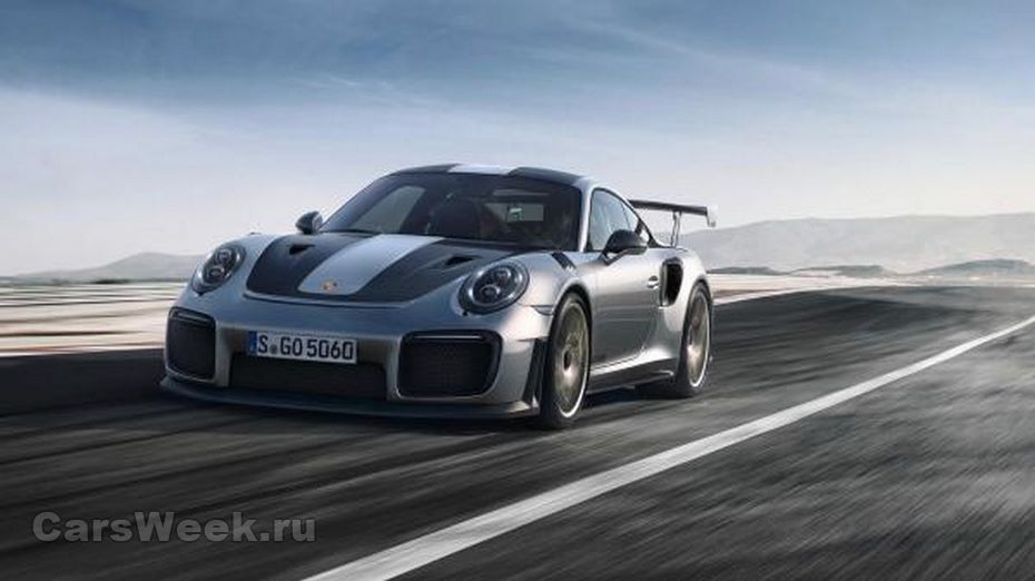 Porsche 911 GT2 RS установил на Нюрбургринге новый рекорд скорости в 335 км/ч