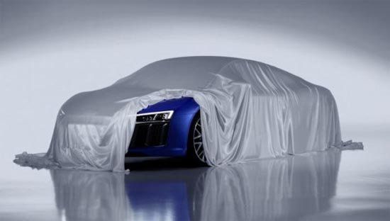 Audi R8 2015 оснастят лазерными фарами