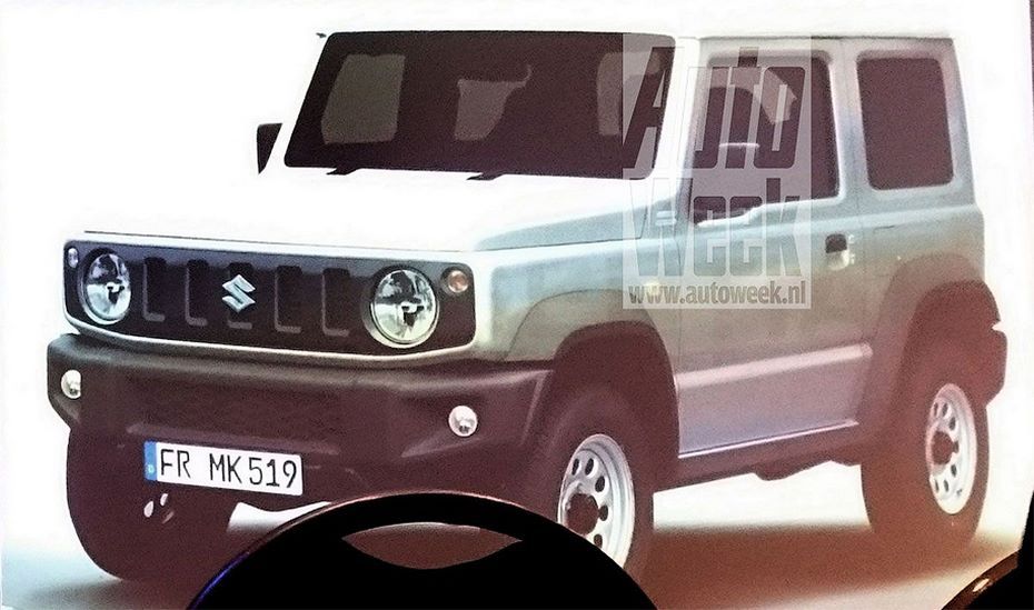 В сети раскрыт дизайн нового внедорожника Suzuki Jimny