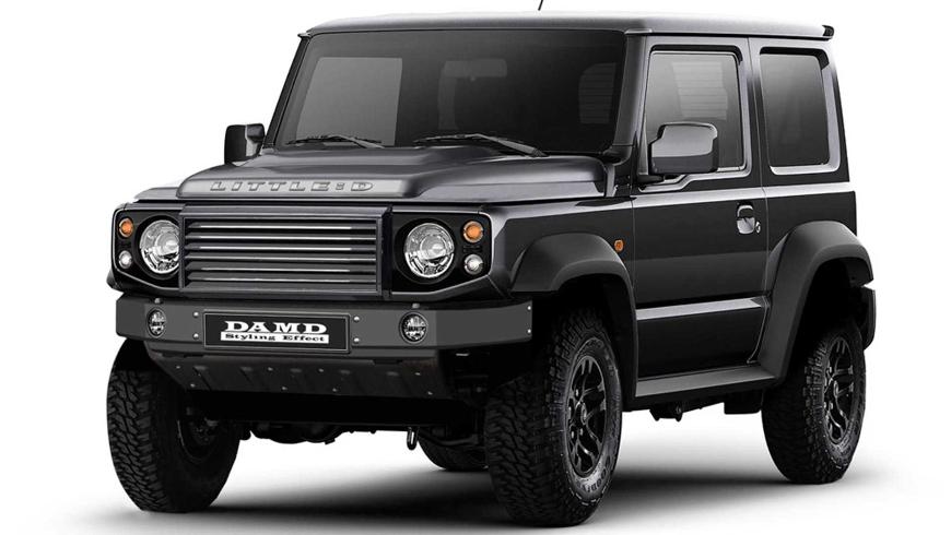 Этот Suzuki Jimny стал еще сильнее похож на немецкий Mercedes-Benz G-Class