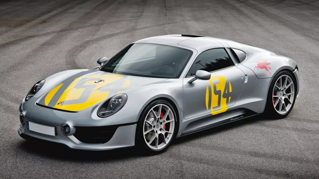 Компания Porsche разработала гиперкар с МКПП, но отменил его выход в последнюю минуту