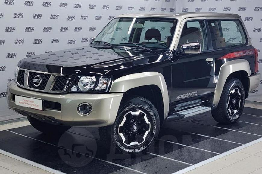 В России появился редкий внедорожник Nissan Patrol с трехдверным кузовом 