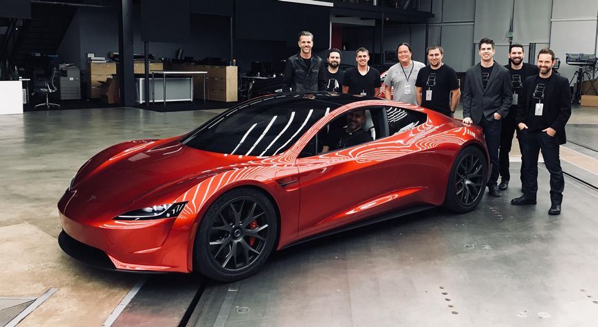Электрический спорткар Tesla Roadster получит «заряженную» версию SpaceX