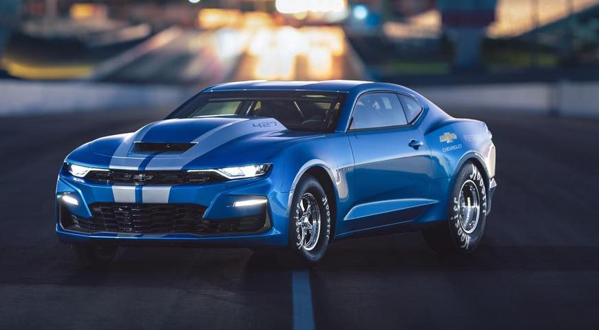 Chevrolet построил электрический Camaro eCOPO для дрэг-рейсинга