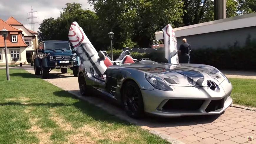 Редчайший Mercedes SLR McLaren Stirling Moss 