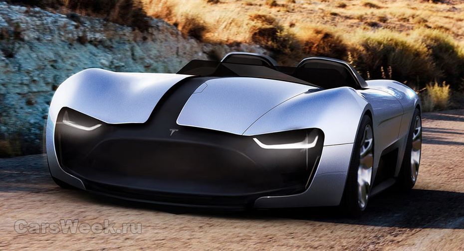 Tesla Roadster Y новые рендеры от независимой дизайн студии