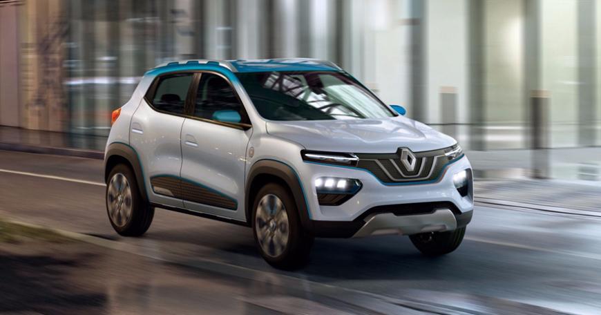 Renault покажет в Париже бюджетный электрокар K-ZE 