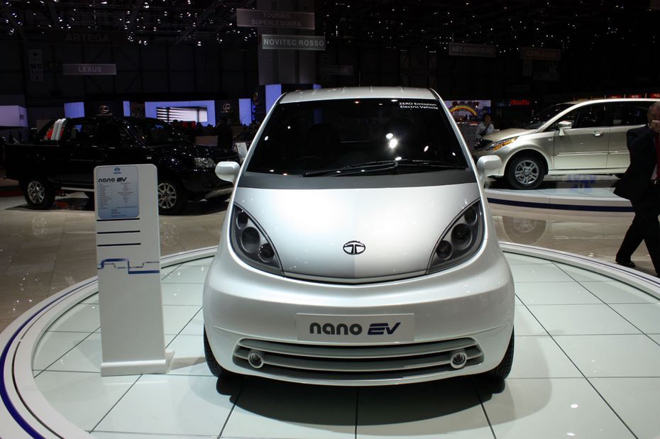 Tata анонсировала реализацию нового самого доступного электрокара Nano