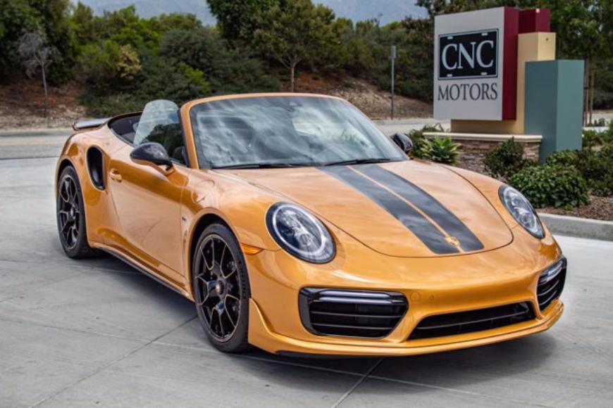 В США ищут владельца для редкого кабриолета Porsche 911 Turbo S Exclusive Series