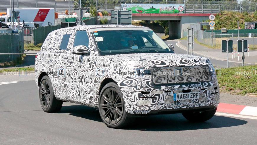 Следующее поколение Range Rover тестируют на Нюрбургринге