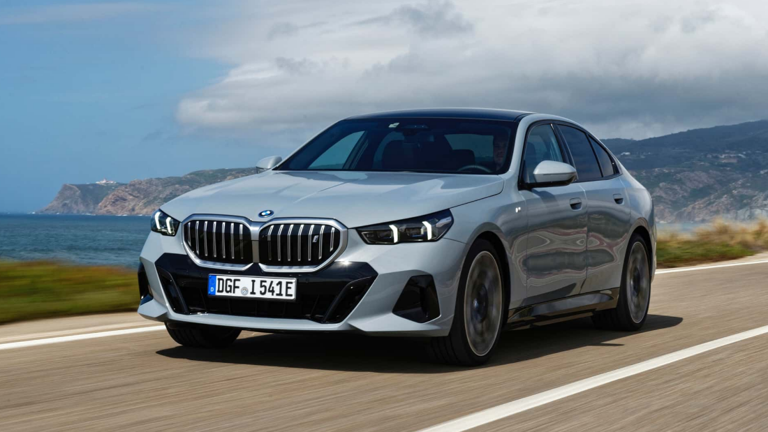 Эксперты сделали обзор электрической версии BMW i5 2024 года