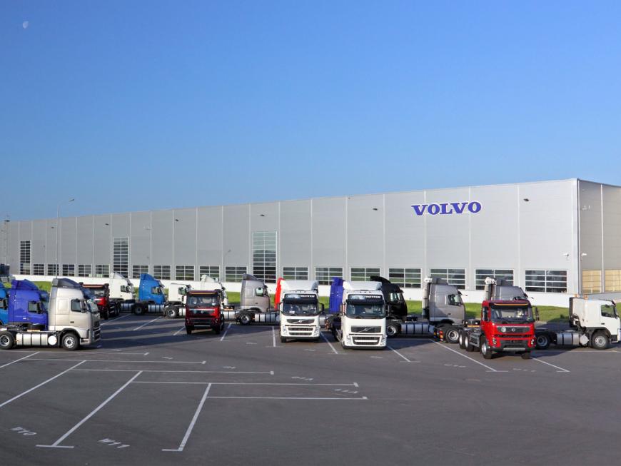 С конвейера завода в Калуге сошел первый грузовик Volvo класса Евро-6
