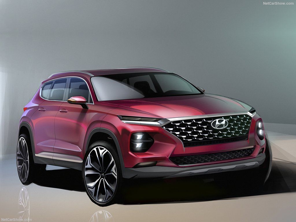 Hyundai Santa Fe 2019 модельного года полностью показали на видео