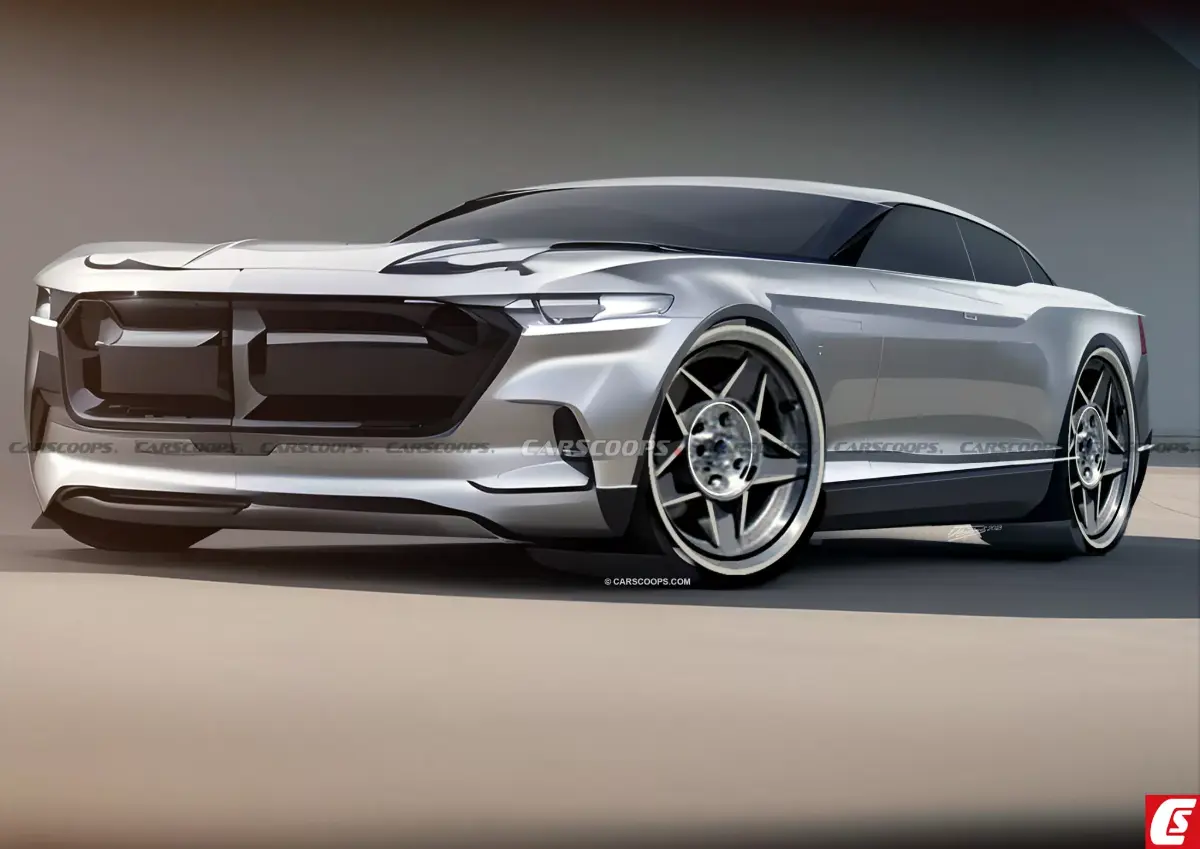 Каким мог бы стать возрожденный Ford Falcon GT 2030, если бы он стал электромобилем?