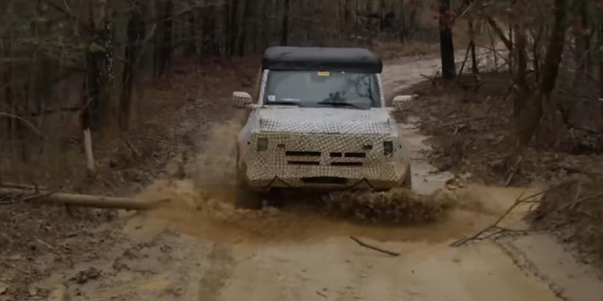 Новый Ford Bronco протестировали на бездорожье