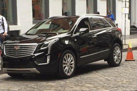 Опубликованы снимки новой модели  «Cadillac XT5»