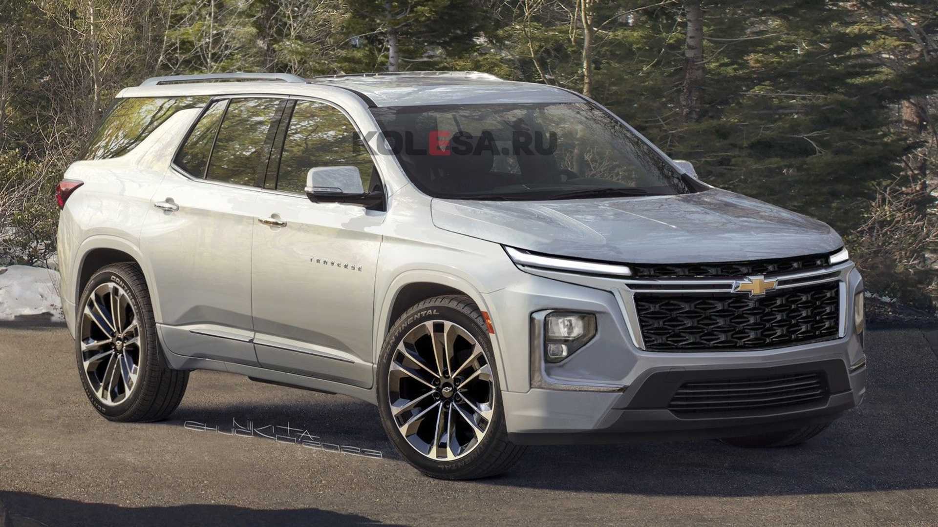 Chevrolet Traverse 2024 года следующего поколения впервые засветился на