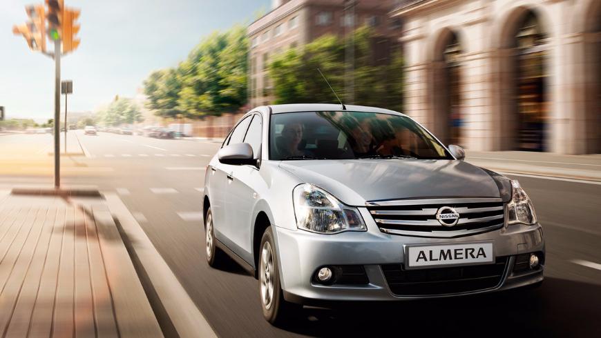 В России завершились продажи седанов Nissan Almera 
