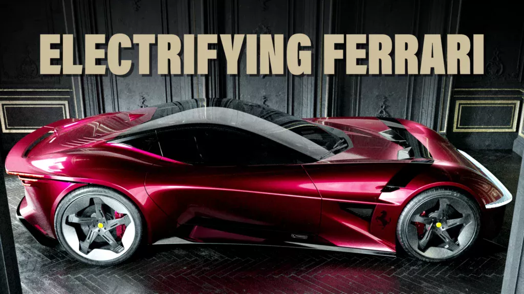Ferrari Alto: Электрический суперкар, готовый покорить будущее