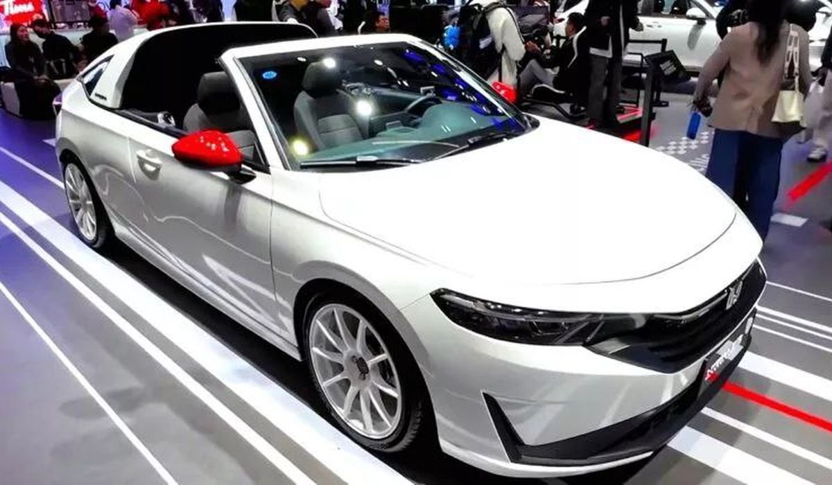 Неожиданный дебют Honda в Гуанчжоу: INTEGRA превращается в спорткар с характером