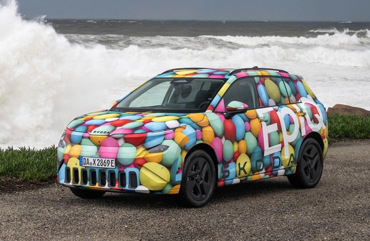 Прошла презентация нового доступного электрокроссовера Skoda Epiq