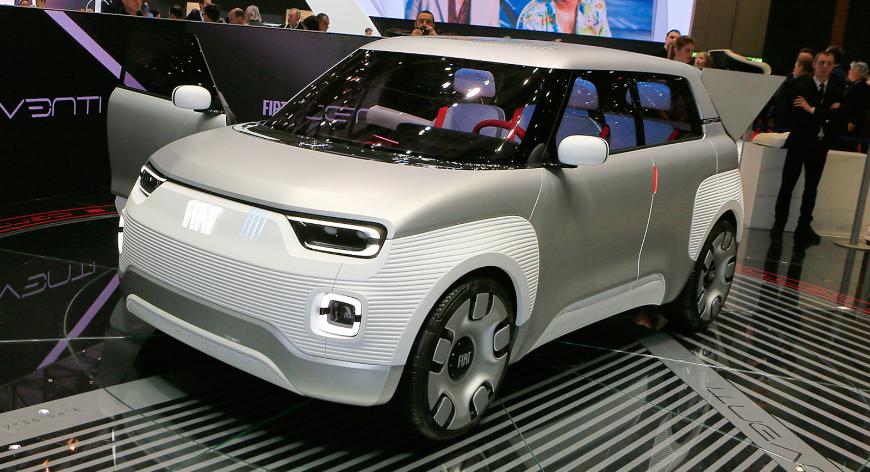 Обновленный Fiat Panda будет предложен в полностью электрической версии 
