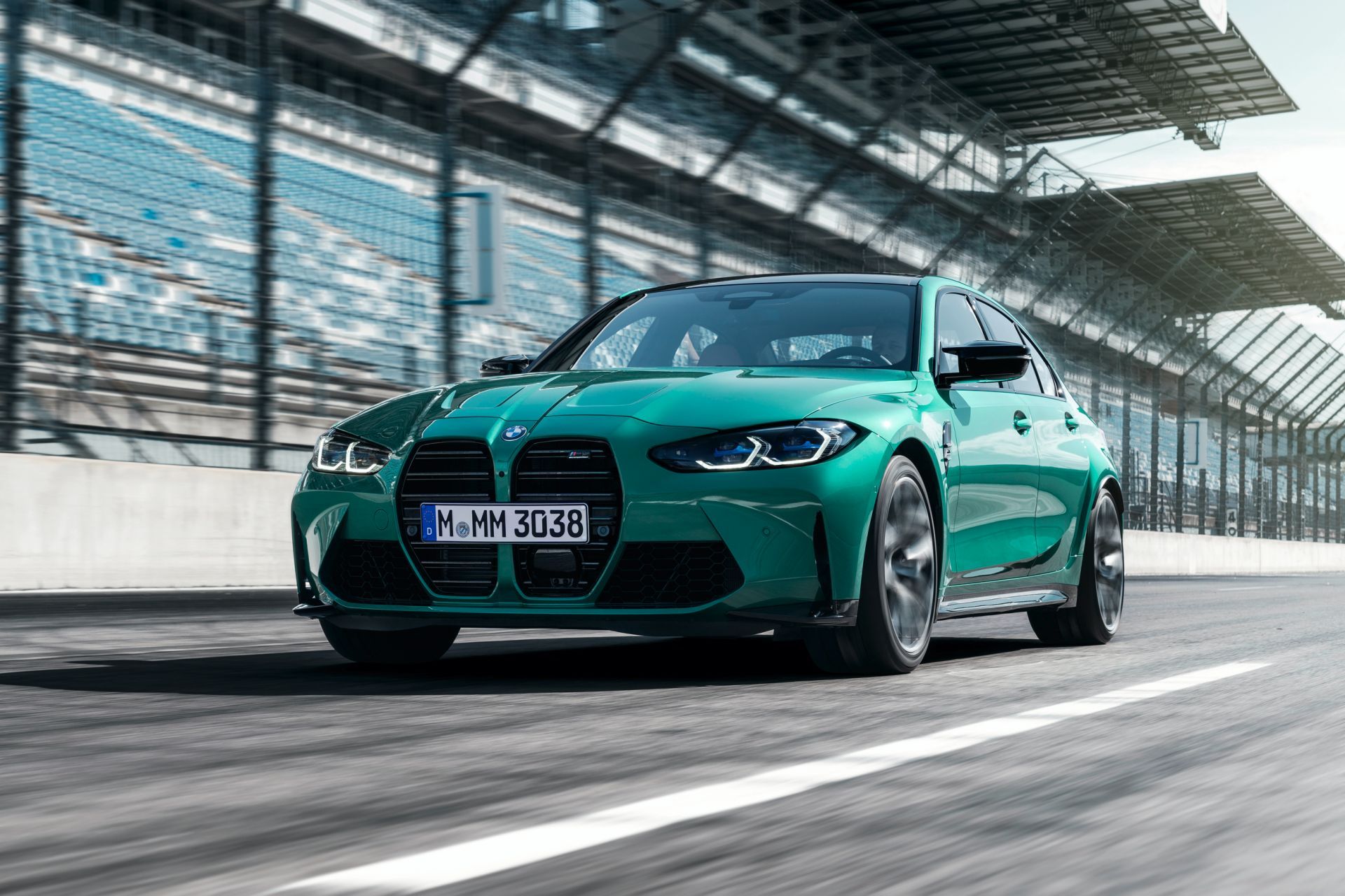 BMW m3 g80 Urban Green