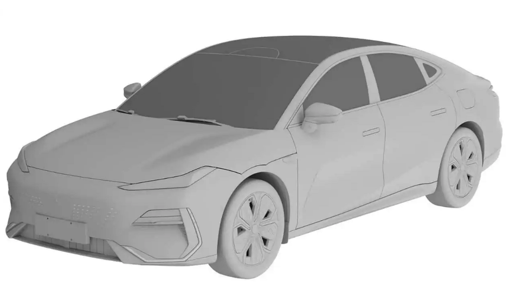 Появились патентные изображения нового купеобразного электромобиля Geely Galaxy