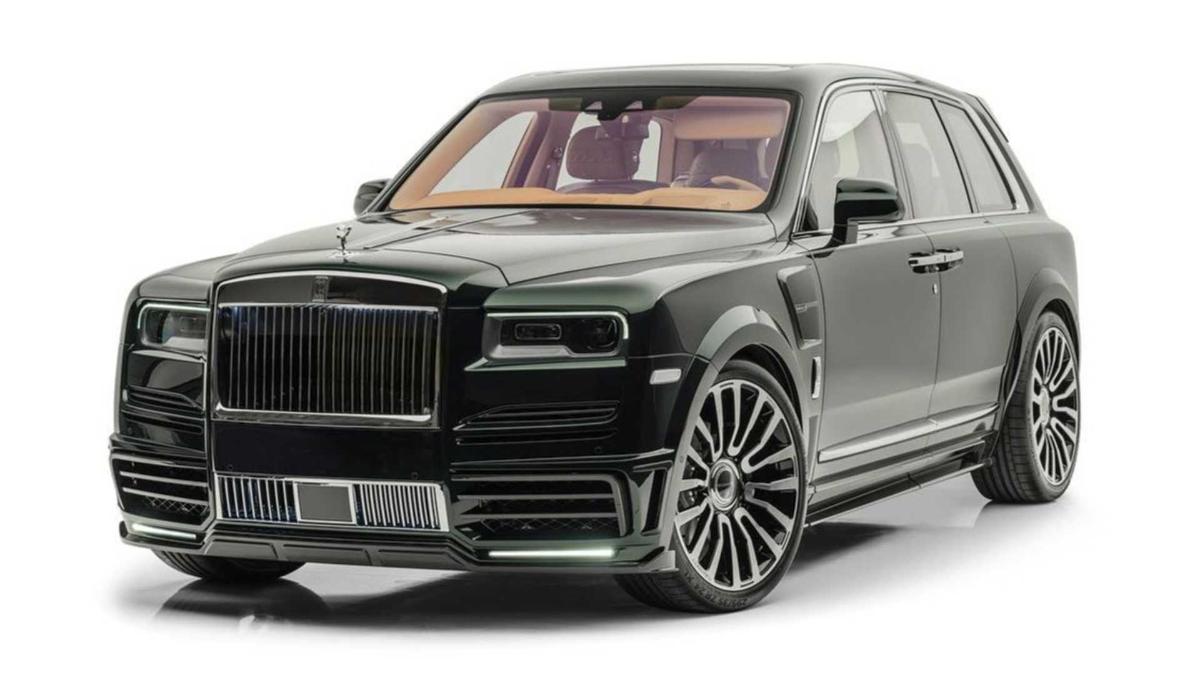 Экстравагантная версия Rolls-Royce Cullinan от ателье Mansory