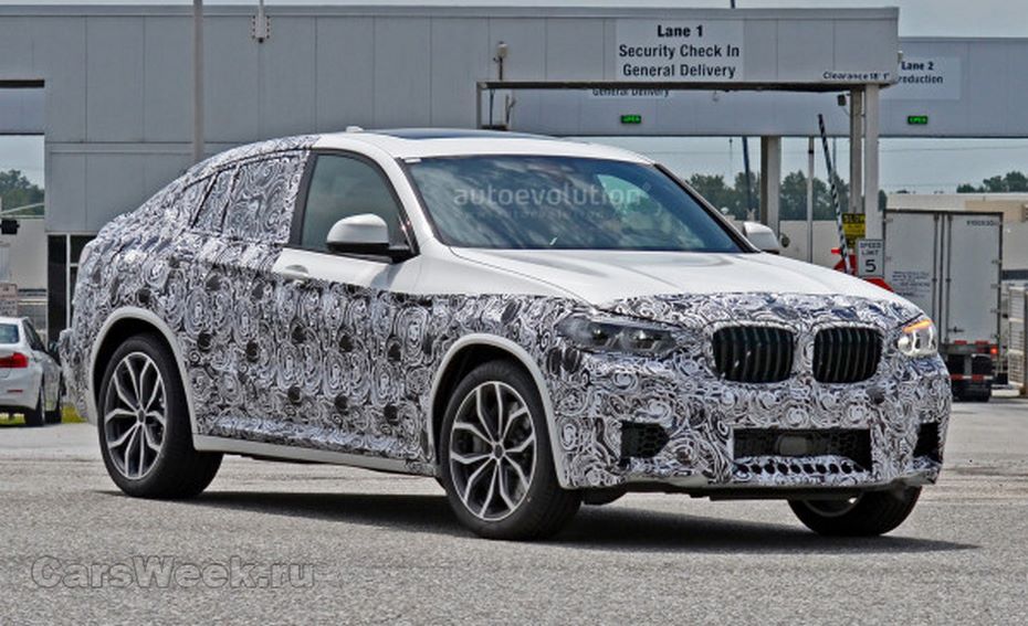 Новый BMW X4 M 2018 модельного года: первые фотографии