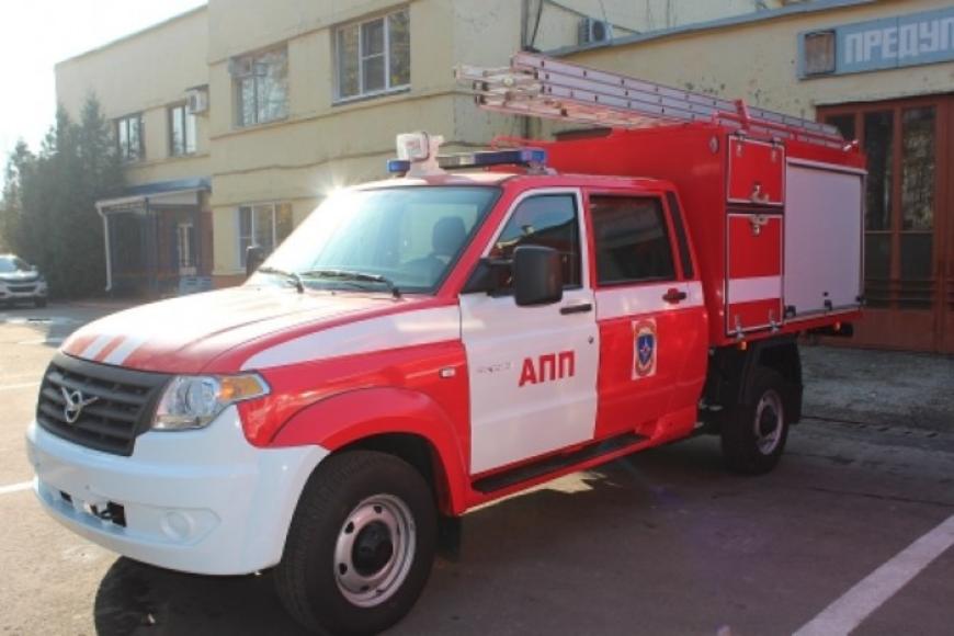 УАЗ «Профи» получил спецверсию для противопожарной службы