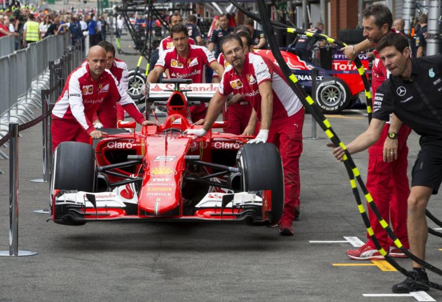 Краш-тесты нового болида Ferrari прошли успешно