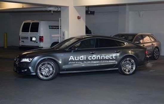 Audi провела тест своего автопилота