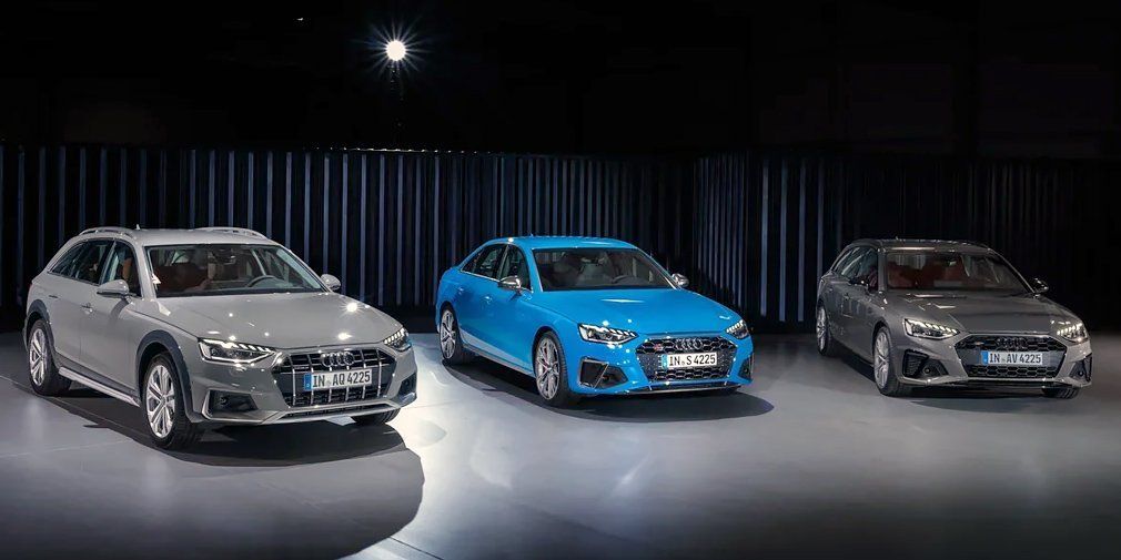 25-летие модели Audi A4 отметили рестайлингом пятого поколения