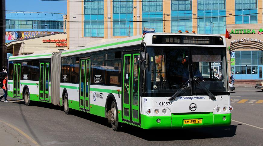 С начала года в Москву поставлено более 500 автобусов ЛиАЗ