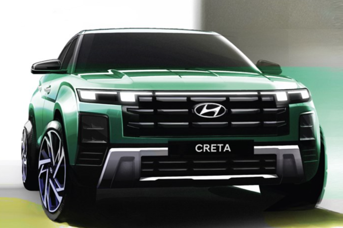 На фото раскрыт новый Hyundai Creta с другим дизайном для Индии 