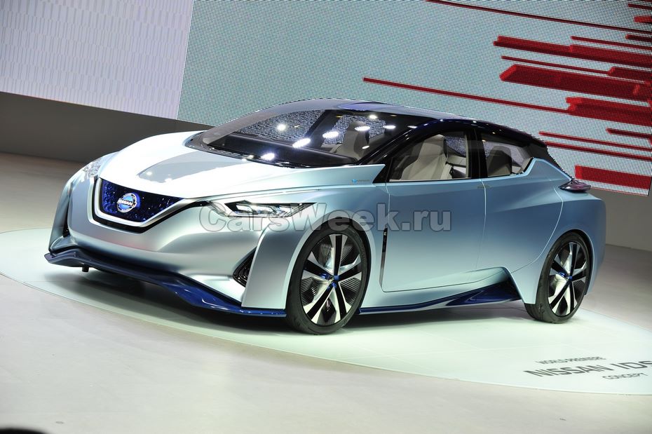 Следующее обновление Nissan Leaf презентуют в начале осени