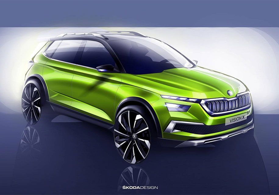 Новый кроссовер Skoda Vision X получит 3 независимые топливные системы Новый кроссовер Skoda Vision X получит 3 независимые топливные системы