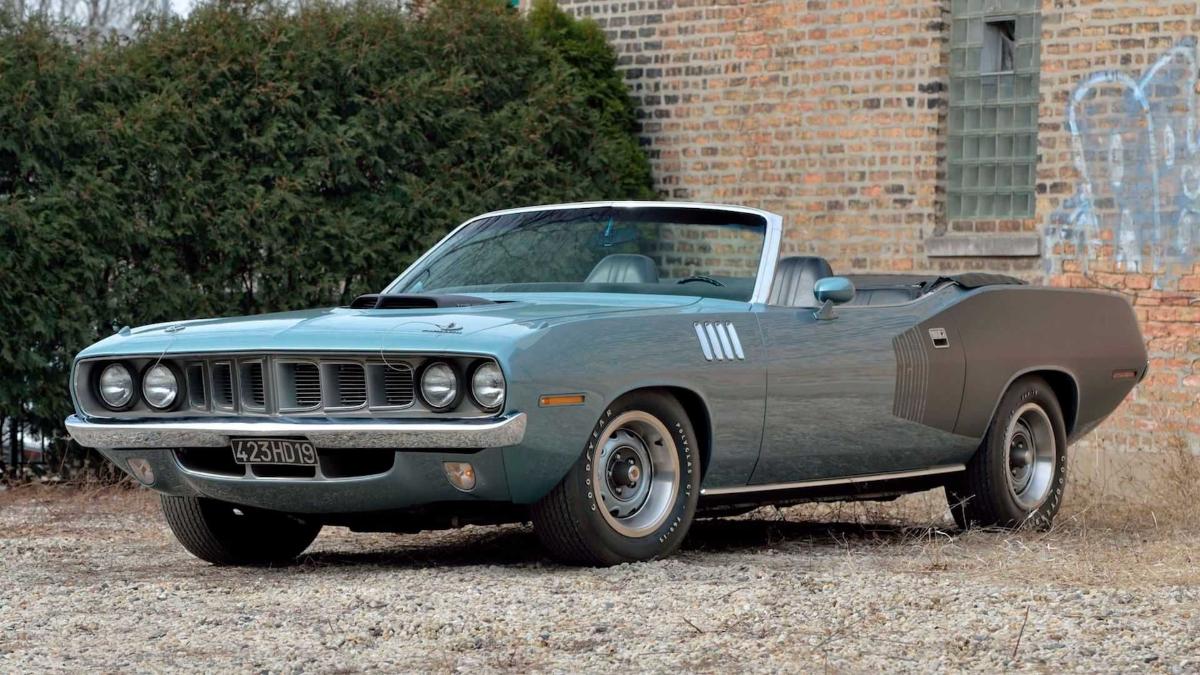 Редкий Plymouth Hemi Cuda будет продан за почти пол миллиарда рублей