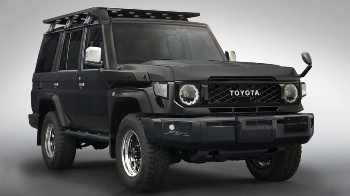 Что за внедорожник на базе культового Toyota Land Cruiser 70 планирует  представить компания