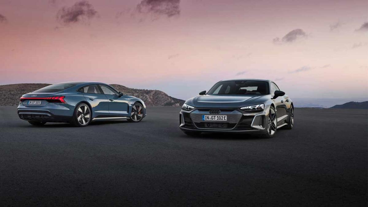 В Европе начались продажи нового электрокара Audi e-tron GT