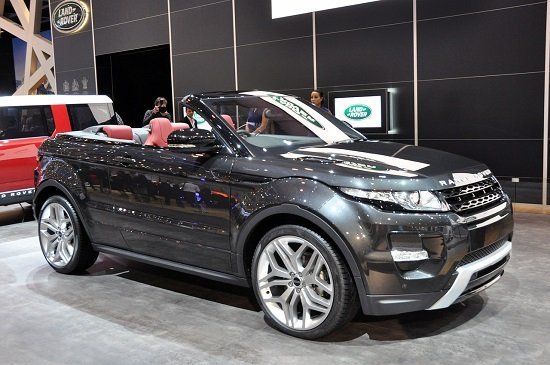 Продажи кабриолета Range Rover Evoque стартуют до конца текущего года