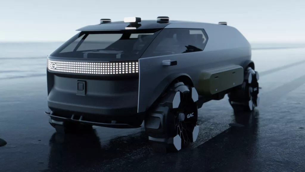 Компания GAC представила вездеходный и автномный кемпер будущего GAC Van Life Concept