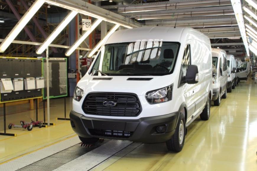 Обновленный Ford Transit встал на конвейер завода в Елабуге 