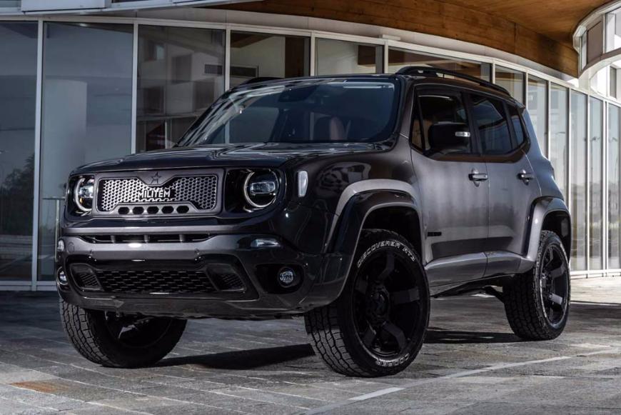 Итальянские тюнеры сделали Jeep Renegade еще брутальнее 