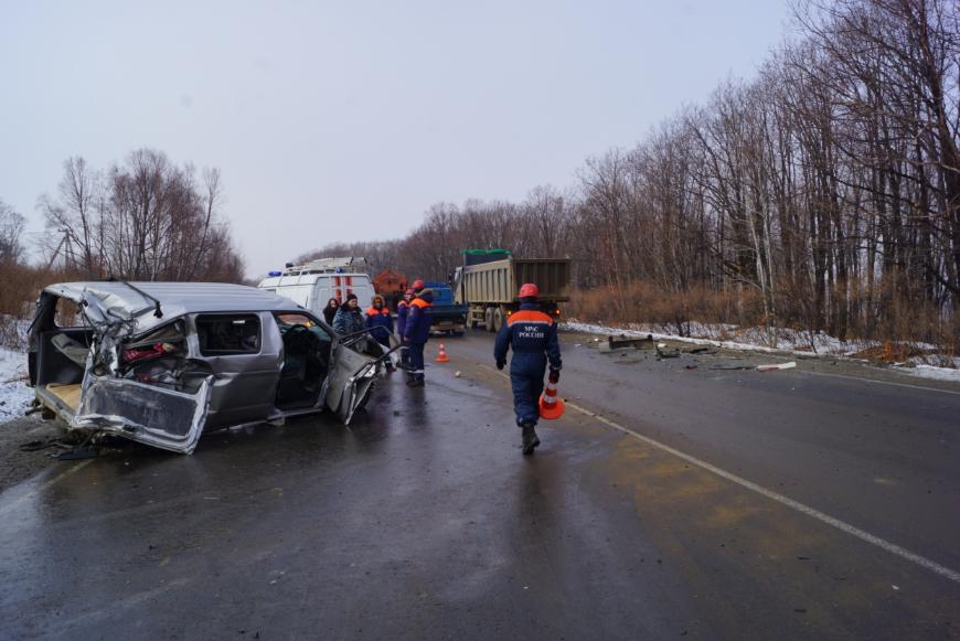 Учительница погибла в автокатастрофе под Хабаровском