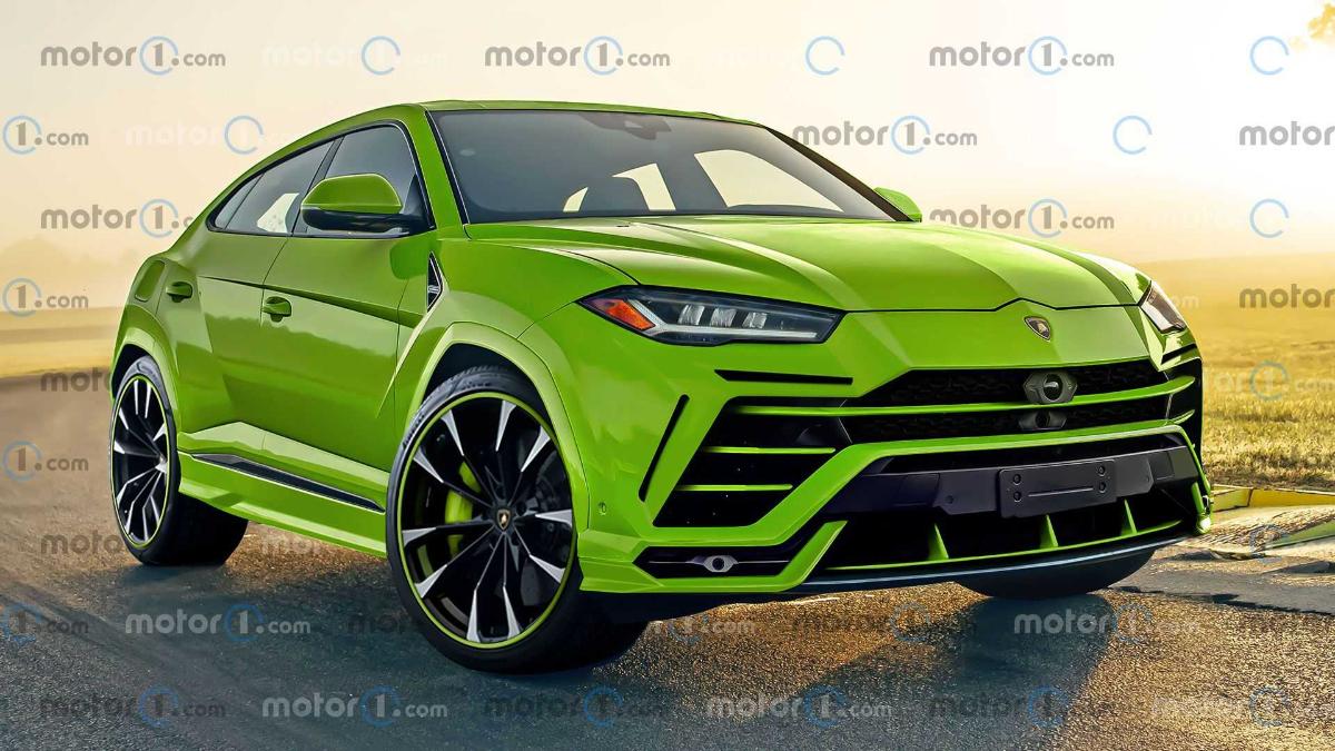 В Сети появился рендер на обновленный Lamborghini Urus EVO 