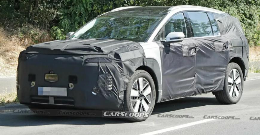 Электромобиль Hyundai Ioniq 7 показали на шпионских фото перед дебютом в 2023 году 