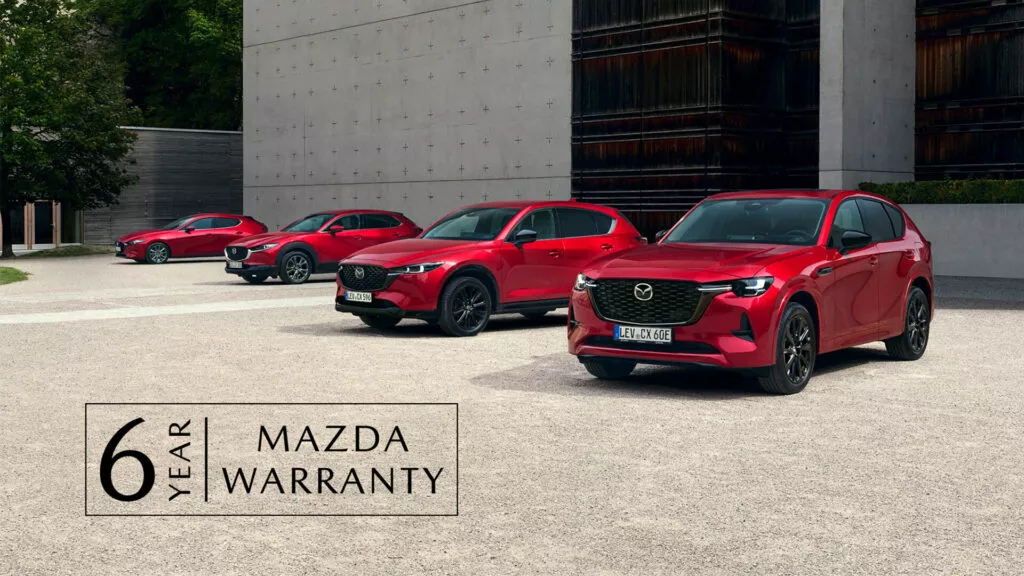 Компания Mazda предлагает шестилетнюю гарантию в 28 европейских странах