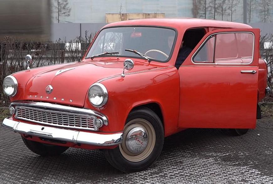  В Сети вспомнили коллекционный советский фургон «Москвич-430»